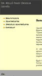 Mobile Screenshot of drmillo.hu